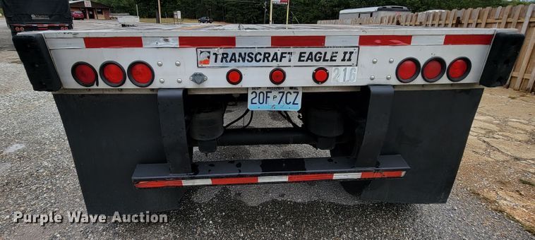 image for item KQ9149 2005 Transcraft  flatbed trailer