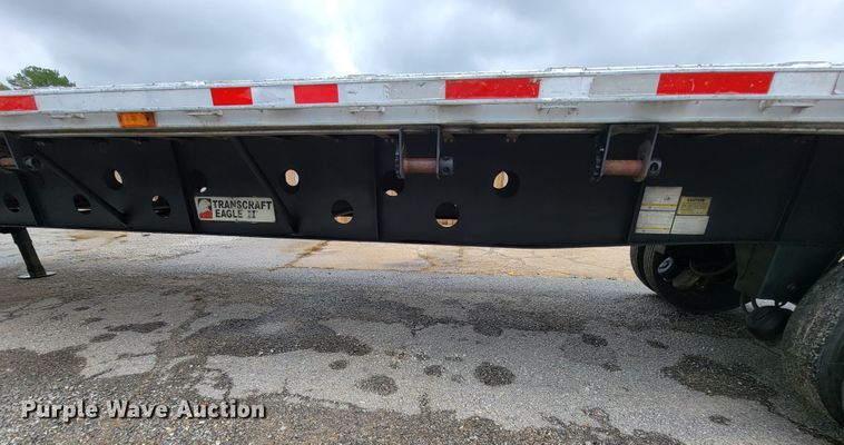 image for item KQ9149 2005 Transcraft  flatbed trailer