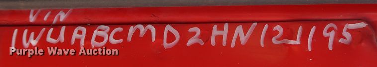 image for item KQ9754 1987 Vovlo White WCS  semi truck