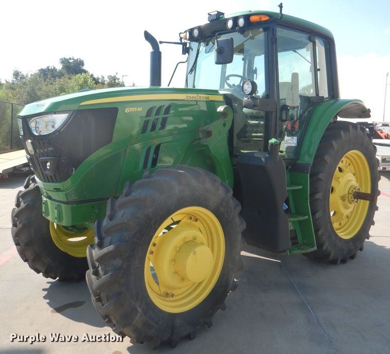 image for item DJ0554 2016 John Deere 6155M  MFWD tractor