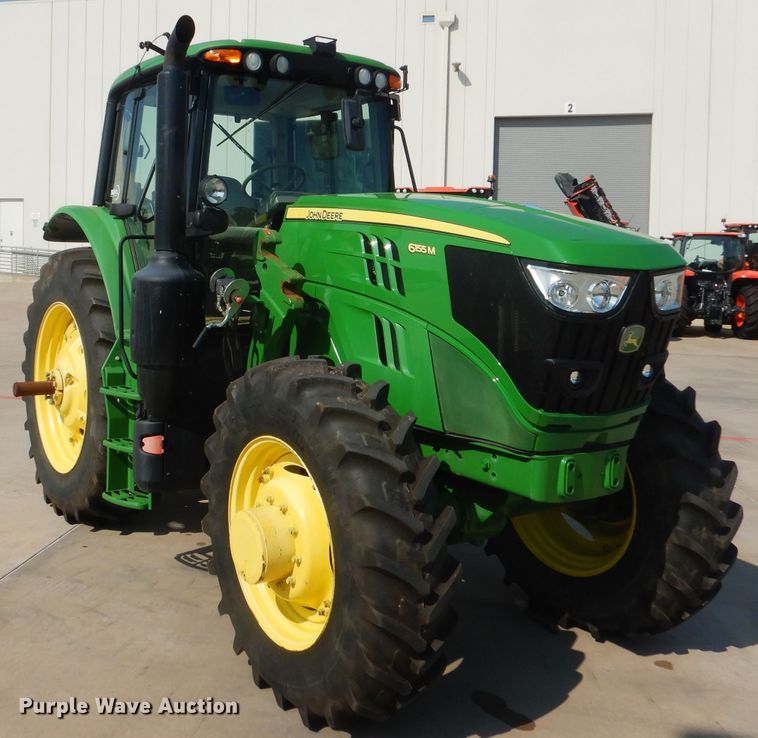 image for item DJ0554 2016 John Deere 6155M  MFWD tractor