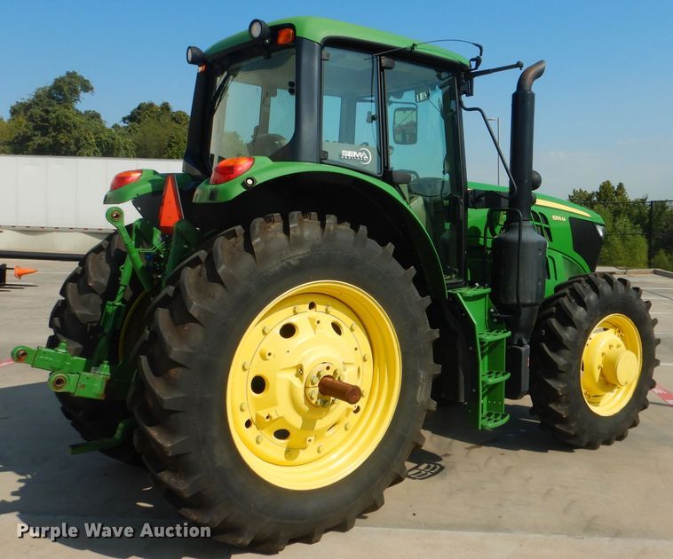 image for item DJ0554 2016 John Deere 6155M  MFWD tractor