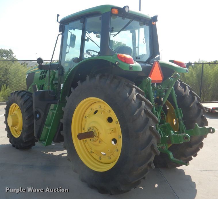 image for item DJ0554 2016 John Deere 6155M  MFWD tractor