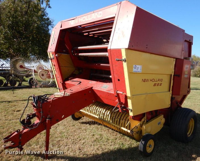 image for item DK1233 New Holland 855  round baler