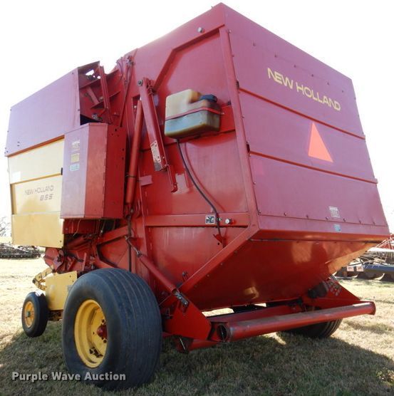 image for item DK1233 New Holland 855  round baler