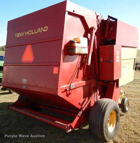 image for item DK1233 New Holland 855  round baler