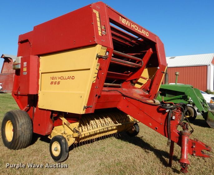 image for item DK1233 New Holland 855  round baler
