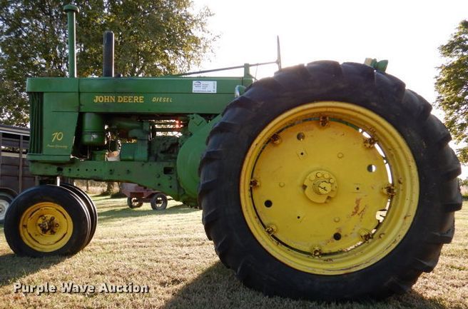 image for item DK1237 1956 John Deere 70  tractor