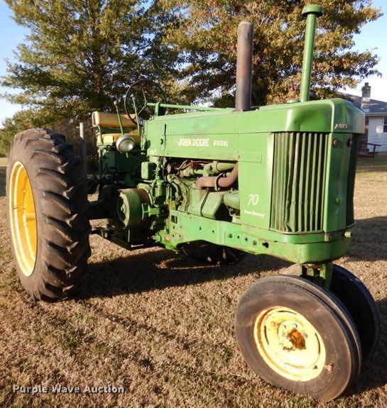 image for item DK1237 1956 John Deere 70  tractor