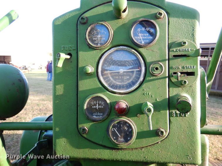 image for item DK1237 1956 John Deere 70  tractor