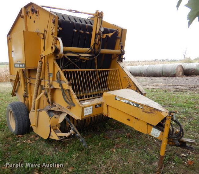 image for item DK1244 1980 Vermeer 605F  round baler