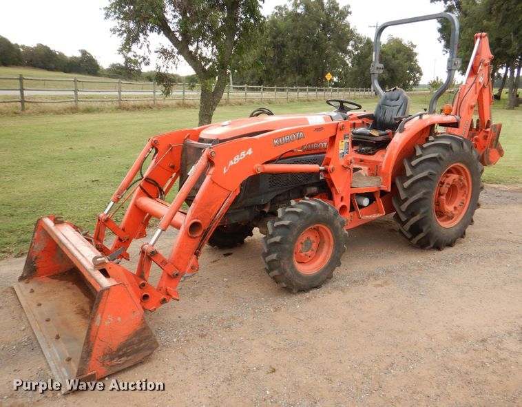 image for item DL0618 2007 Kubota L5740D  MFWD tractor