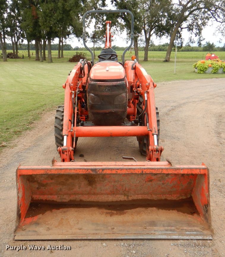 image for item DL0618 2007 Kubota L5740D  MFWD tractor