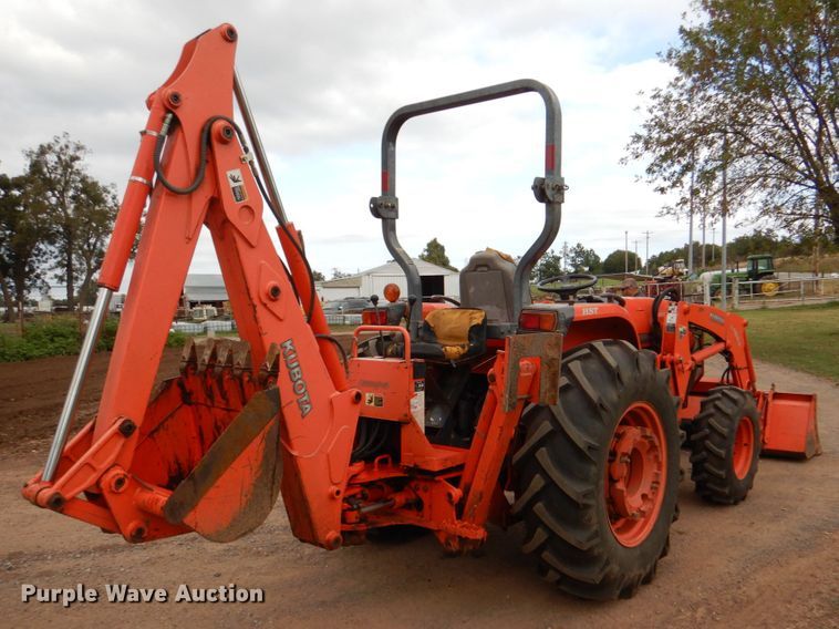 image for item DL0618 2007 Kubota L5740D  MFWD tractor