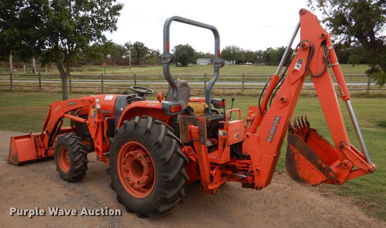 image for item DL0618 2007 Kubota L5740D  MFWD tractor