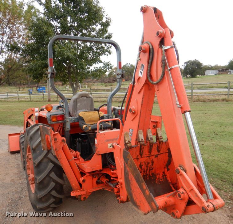 image for item DL0618 2007 Kubota L5740D  MFWD tractor