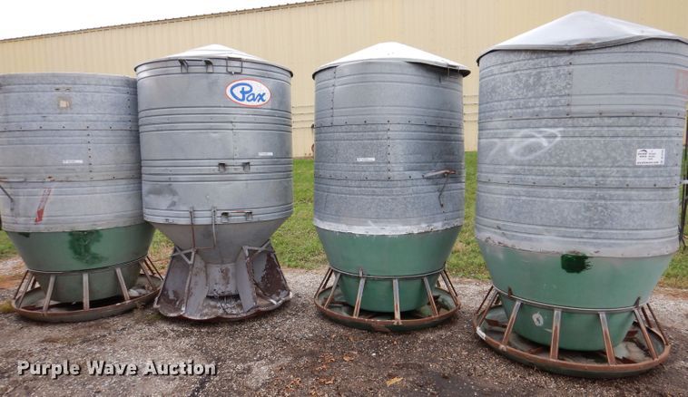 image for item DL5755 (4) 8' H hog feeders