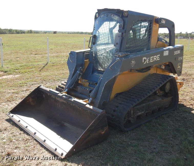 image for item DM5210 2013 John Deere 333E  tracked skid steer loader