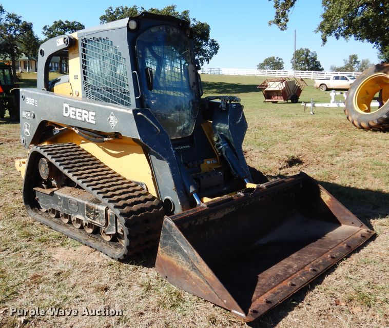 image for item DM5210 2013 John Deere 333E  tracked skid steer loader
