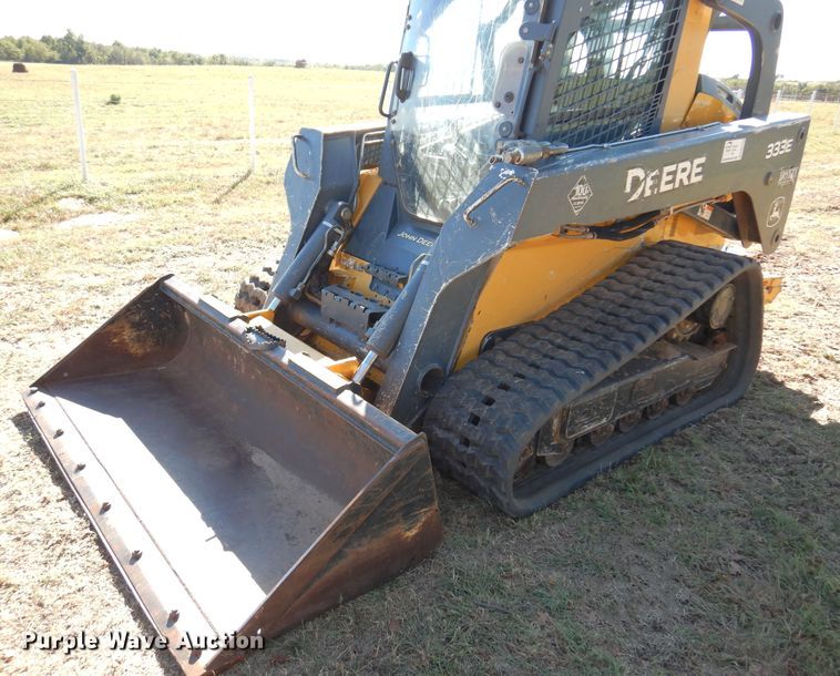 image for item DM5210 2013 John Deere 333E  tracked skid steer loader
