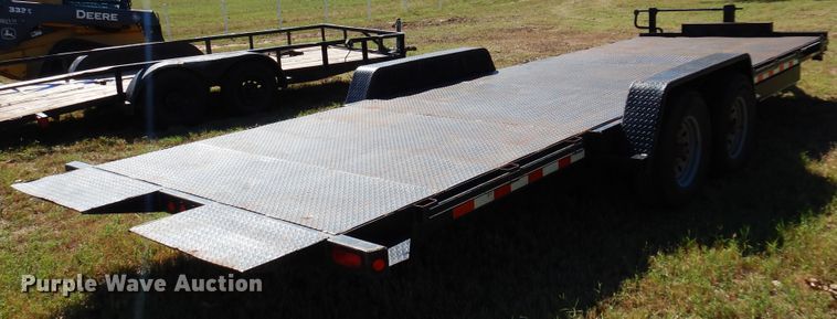 image for item DM5212 2010 Kaufman  tilt deck equipment trailer