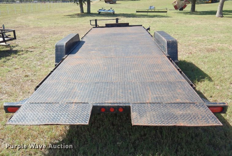 image for item DM5212 2010 Kaufman  tilt deck equipment trailer