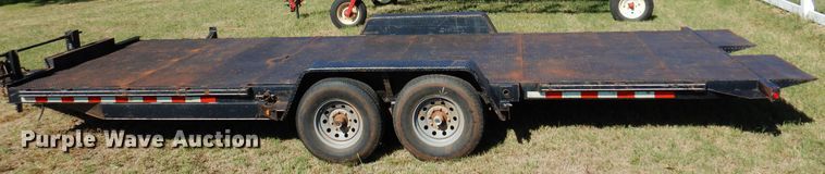 image for item DM5212 2010 Kaufman  tilt deck equipment trailer