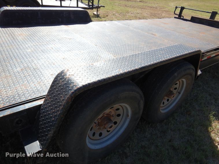 image for item DM5212 2010 Kaufman  tilt deck equipment trailer