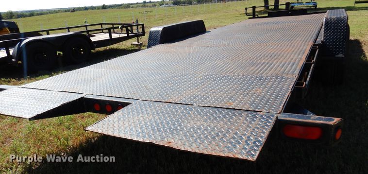 image for item DM5212 2010 Kaufman  tilt deck equipment trailer