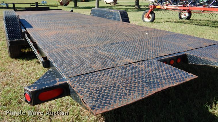 image for item DM5212 2010 Kaufman  tilt deck equipment trailer