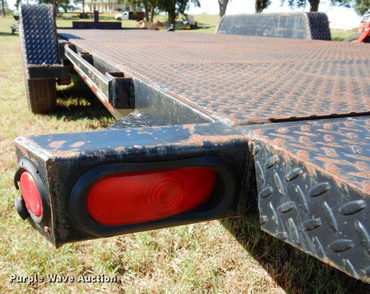 image for item DM5212 2010 Kaufman  tilt deck equipment trailer