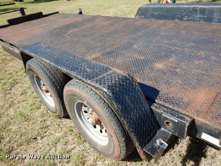 image for item DM5212 2010 Kaufman  tilt deck equipment trailer