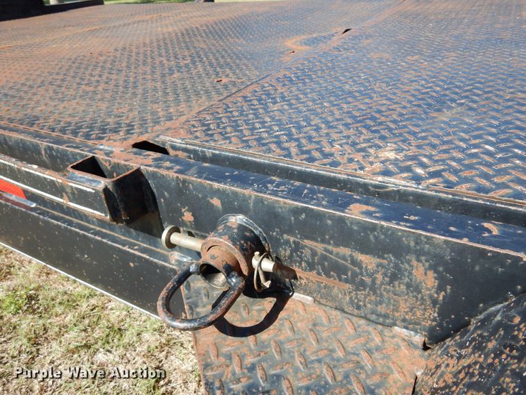 image for item DM5212 2010 Kaufman  tilt deck equipment trailer