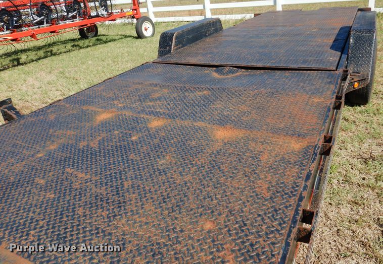 image for item DM5212 2010 Kaufman  tilt deck equipment trailer