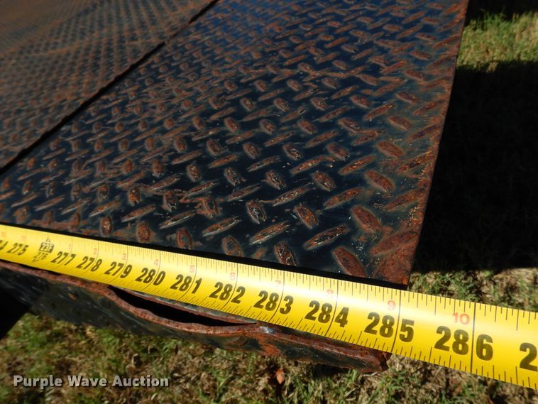 image for item DM5212 2010 Kaufman  tilt deck equipment trailer