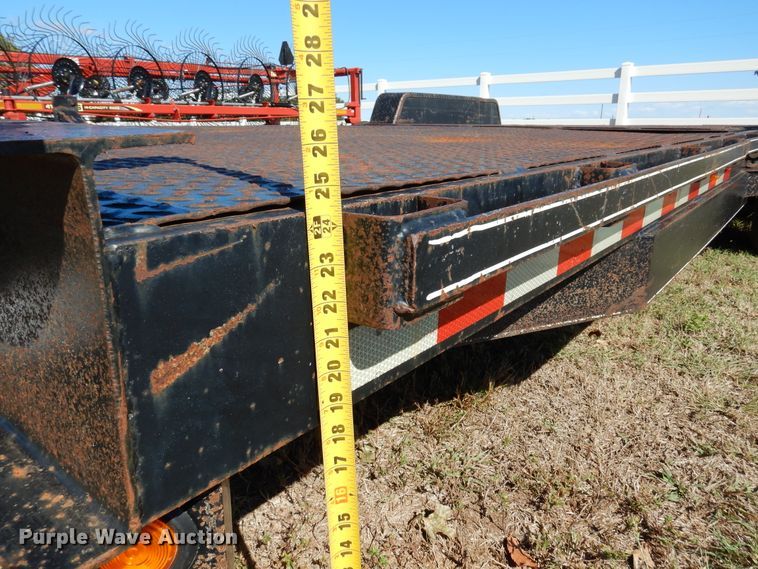 image for item DM5212 2010 Kaufman  tilt deck equipment trailer