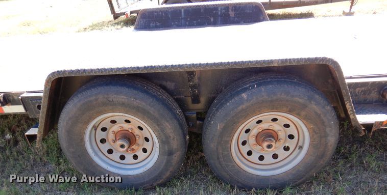 image for item DM5212 2010 Kaufman  tilt deck equipment trailer