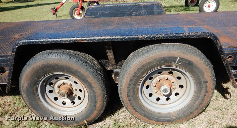 image for item DM5212 2010 Kaufman  tilt deck equipment trailer