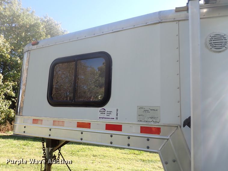 image for item DN2183 2002 Kiefer Genesis X-480  horse trailer