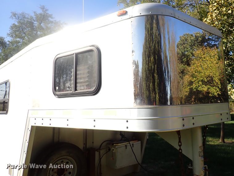 image for item DN2183 2002 Kiefer Genesis X-480  horse trailer