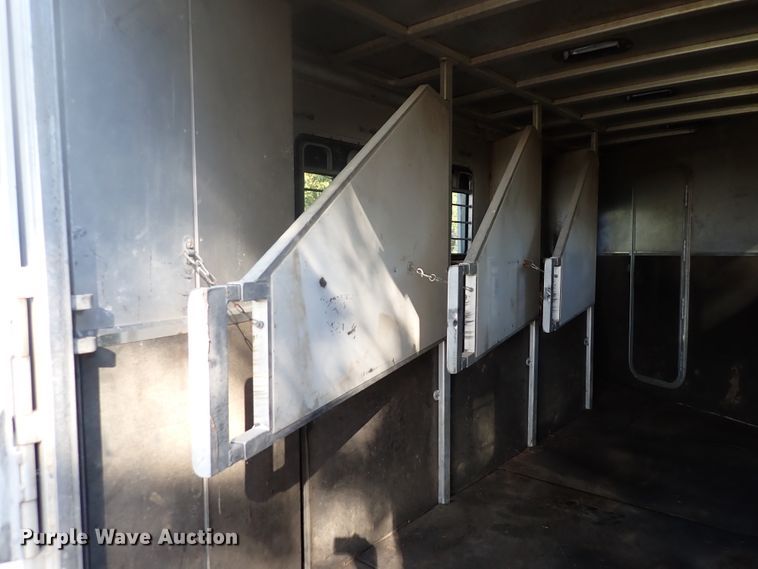 image for item DN2183 2002 Kiefer Genesis X-480  horse trailer