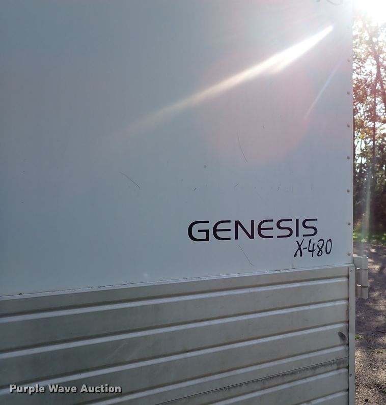 image for item DN2183 2002 Kiefer Genesis X-480  horse trailer