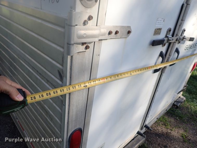 image for item DN2183 2002 Kiefer Genesis X-480  horse trailer