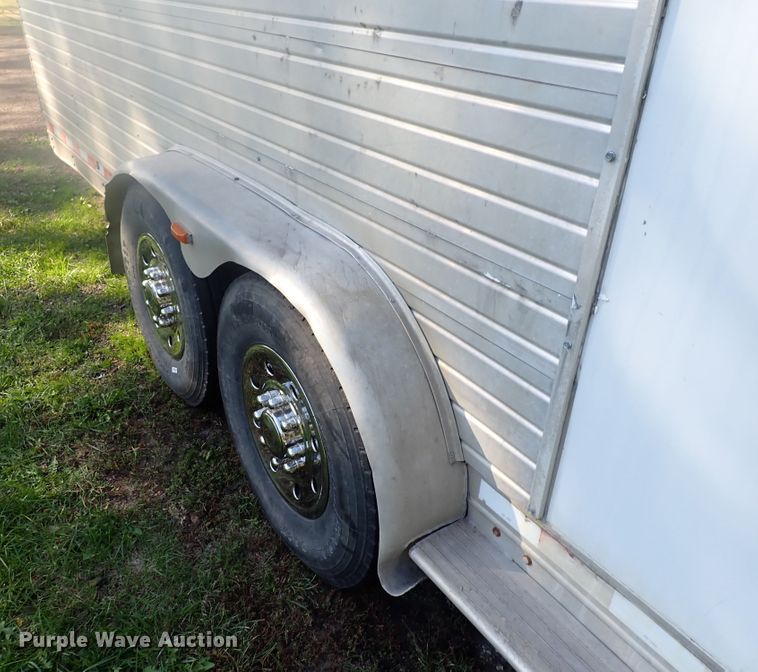 image for item DN2183 2002 Kiefer Genesis X-480  horse trailer