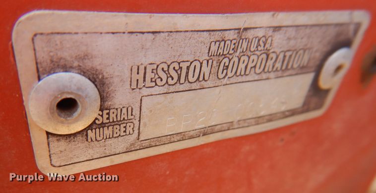 image for item DN5292 Hesston BP20  bale processor