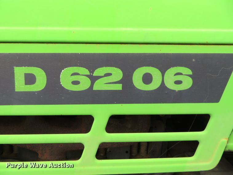 image for item DN7763 Deutz D6206  tractor