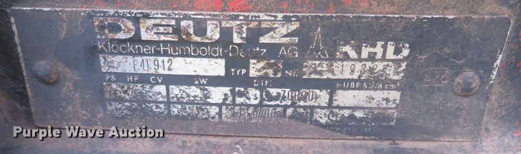 image for item DN7763 Deutz D6206  tractor