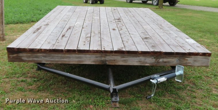 image for item DN7764 Shop built hay bale wagon