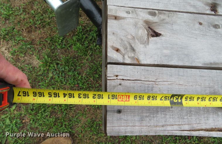 image for item DN7764 Shop built hay bale wagon