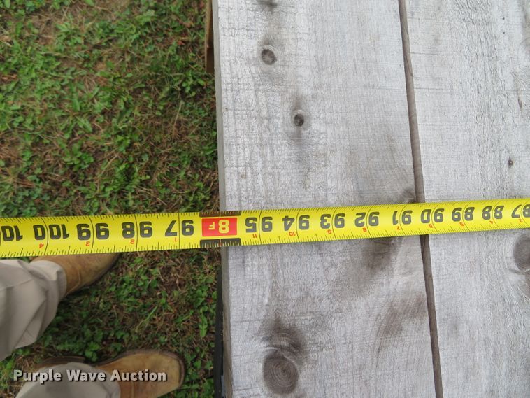 image for item DN7764 Shop built hay bale wagon